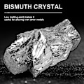 Miniatyrbild 7 av 8: 100g Bismut Metall Ingot Chunk 99,99% Ren Kristall för Att Göra Kristaller
