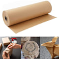 Miniatyrbild 1 av 7: Rulle brunt kraftpapper rulle hantverk konst presentinslagning paket dekorativt papper