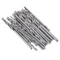 Miniatyrbild 3 av 8: 49 st/set handborr set med hög hastighet stål ABS twist borr bit för trä plast gummi