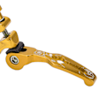 Miniatyrbild 4 av 8: VIARON Cykel Snabbkoppling Sadelstolpe Klämma Aluminiumlegering 34.9MM Sadelklämma för MTB Cykel Landsvägscykel Casual CykelGuld