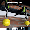 Miniatyrbild 7 av 8: 1 par/set klätterdrag upp kraftfulla bollgrepp halkfria drag upp bollgrepp för fitness97mm