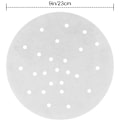 Miniatyrbild 2 av 7: BremerLuft 100-pack Dim Sum-papper Diameter 23 cm som bas för bambuångare, varmluftsfritöser, ångkokare, airfryer-foder, non-stick-beläggning,