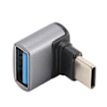 Miniatyrbild 5 av 8: 4stk Rätvinklig USB C till USB Adapter 10Gbps Hög Hastighet 90 Graders Usb Hona till Typ C Hane Adapter för Telefon Laptop