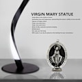 Miniatyrbild 7 av 8: Jungfru Maria hängande prydnad i legering symboliserar kärlek förlåtelse Jungfru Maria skrivbordsdekor för kontor doprum