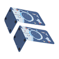 Miniatyrbild 5 av 8: Matchande Bokstöd, Trä Bokstöd för Barn Astronaut-mönster, För Pojkar Flickor Barnkammare Eller Sovrum, Släta Kanter Halkfri Design, Tvåpack