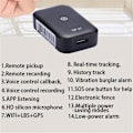 Miniatyrbild 5 av 7: GPS-tracker GF21 Mini Realtid Bil Tracker Anti-förlust Enhet Röststyrning Inspelning Locator Högdefinitionsmikrofon