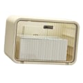 Miniatyrbild 2 av 8: Vattentätt Tissue Box-skydd, 2-i-1 Maskförvaring och Tissuehållare, Utrymmesbesparande Väggmonterad Design, Transparent Vit