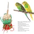 Miniatyrbild 8 av 8: Papegoja Foder Slit Leksak Jul Sola Bollar Fågel Foder Hängande Leksaker för Nymfparakit Parakit Conure