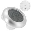 Miniatyrbild 7 av 8: IP24 Vattentät Digital Duschklocka, Nedräkningstimerfunktion, Termometer & Hygrometer, Idealisk För Kök Spa-område (Sugkoppshängning)