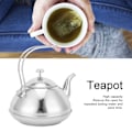 Miniatyrbild 6 av 8: Rostfritt Stål Tekanna med Teinfuser Tjocknad Icke-Magnetisk Vattenkokare för Hemmakontor (1,5L)
