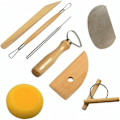 Miniatyrbild 2 av 4: Masterpiece Maker, Dubbelsidig Design Keramik Skärverktyg, Utsökt Design Konst Hantverk Kit, 30 st