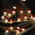 Miniatyrbild 6 av 7: Svamp LED-ljusslingor, 10FT 30LEDs Juldekorationer Batteridrivna Prinsessljusslingor för Flickors Sovrum Inomhus Sovsal Utomhus