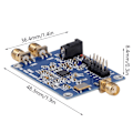 Miniatyrbild 4 av 8: Signal Källa Modul Dubbel Programmerbar Utgång N-Läge RF Signalgenerator Modul för Televison Radio