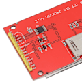 Miniatyrbild 4 av 8: TFT LCD-displaymodul 2,8 tum SPI-pekskärm 9 IO med PCB 5V 3,3V ILI9341 240X320 upplösning med penna