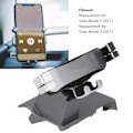 Miniatyrbild 8 av 8: Gravity Telefonhållare Justerbar Handsfree Instrumentbräda Mobiltelefonhållare Ersättning för Tesla Model Y Model 3 Högerstyrning CP 0152 02