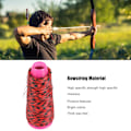 Miniatyrbild 7 av 8: Bågsensträng Material Cord String Rep Tråd Recurve Compound Armborst Rep String för Skytte Bågskytte Svart Röd
