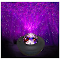 Miniatyrbild 5 av 5: Ocean Wave Galaxy Projektor, Stjärnklar Scen Dekor för Romantisk Atmosfär, Bluetooth Högtalare för Partyrumsdekoration, Perfekt Gåva till Vänner och