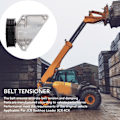 Miniatyrbild 7 av 8: Remspännare Automatisk Justering Rund Fjäder 320 08623 Grävmaskin Remspännare för JCB Backhoe Loader 3CX 4CX