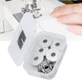 Miniatyrbild 1 av 8: 5 st Bobbin Aluminium Sytrådsspole Bobbin Case Låssöm Symaskin Reservdelar
