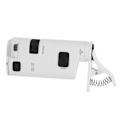 Miniatyrbild 1 av 8: Universellt Clip-Mikroskop med Inbyggd LED för Hårdetektion, Portabel Design Justerbar Zoom Förstoringsklämma, Starkt LED-Ljus för Tryckning