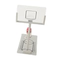 Miniatyrbild 4 av 8: Fällbar skrivbordsbasketbollspel för att minska trycket Aluminiumlegering Miniatyrbasketkorg leksak