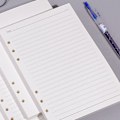 Miniatyrbild 2 av 5: A5 Refill Papper Linjerat - 80 Ark A5 Refillblock för A5 Dagbok, Lösa Refill Inlägg för Planerare A5 Papper, A5 Linjerat Papper Refill för Skolan