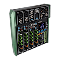 Miniatyrbild 6 av 7: Digital Mixer Metall 6-kanals Ljudmixer med Inbyggd Bluetooth-modul för Små Klubbar Barer 100 till 240V EU-kontakt