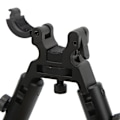 Miniatyrbild 6 av 8: Aluminiumlegering Skytte Bipod Justerbar Snabbfrigöring Bipod med Anslutning för Utomhusbruk