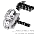 Miniatyrbild 7 av 8: Hopfällbar cykel aluminium hingle klämma C spänne CNC integrerad för Brompton hopfällbar cykel silver