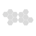 Miniatyrbild 2 av 8: Hexagon Dekorativa Akustikpaneler, Självhäftande Akustikpanel för Mångsidig Ljudisolering, Högdensitets Ljudisolerande Vaddering för Hem &