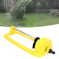 Miniatyrbild 1 av 8: Oscillerande sprinkler 18 hål stor täckning automatisk rotation vattenspridare för gräsmattor trädgårdar
