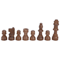 Miniatyrbild 3 av 8: 3 i 1 Multifunktionell Fällbar Trä Schack Damspel Brädspel Bärbar Damspel Set