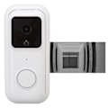 Miniatyrbild 1 av 8: Trådlös dörrklocka kamera HD 1080P nattseende tydlig mikrofon Wifi fjärrövervakning videodörrklocka för Tuya APP