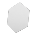 Miniatyrbild 3 av 8: Hexagon Dekorativa Akustikpaneler, Självhäftande Akustikpanel för Mångsidig Ljudisolering, Högdensitets Ljudisolerande Vaddering för Hem &