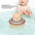 Miniatyrbild 7 av 8: Baby Stapelkoppar ABS Flerfärgade Barn Spädbarn Bad Interaktiv Stapelkopp Leksak Födelsedagspresent