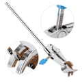 Miniatyrbild 7 av 8: Stabiliseringsklämmor, korkbelagda käftar ger ett varsamt grepp om känslig laboratorieutrustning, vilket förbättrar säkerheten och experimentnoggrannheten