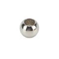 Miniatyrbild 5 av 8: 200 st distanspärlor stort hål runda 5 mm/0,2 tum bländare 10 mm/0,4 tum smycken harts distanser för armband halsband 10 mm silver