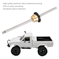 Miniatyrbild 8 av 8: RC Metall Differential Framaxel Modifieringskit för WPL C14 C24 C34 C44 B14 B16 B24 B36 1/16 RC Bil