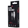 Miniatyrbild 3 av 3: Maxlife Laddkabel Lightning (1A) 1m, Vit