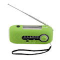 Miniatyrbild 4 av 8: Nödladdningsbar Väderradio med Vev, Multifunktionell Nödladdningsradio med Portabel Överlevnads-Powerbank, Soldriven Nödradiio för Inomhusbruk