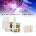 Miniatyrbild 1 av 2: 5 st Informationsmoduler Rösttelefon Kablage Tillbehör Enport RJ11 Cat3 med Dammskydd