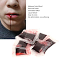 Miniatyrbild 6 av 8: 10 påsar 3 ml Halloween falskt blod specialeffekter scenframträdande falskt blod för TV-program