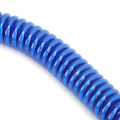 Miniatyrbild 5 av 8: Surfboard Leash TPU Heliciform Bekväm Hög Elastisk Surfing Säkerhet Dragrep (Blå Vit)