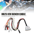 Miniatyrbild 7 av 8: 3 LED-lampor Boot Bench-kabel DB25 med Switch ECU Bench Pinout-kabel för SM2 PRO J2534 VCI Läsa Skriva ECU