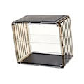 Miniatyrbild 7 av 8: Figur Display Box Akryl Blind Box Display Case Montera Samlarobjekt Box Dammskydd Skydd Vitrin för Actionfigur Liten Storlek Te Brun