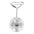 Miniatyrbild 3 av 8: Robust Ställning Kristall Diamant, Fasetterad Diamant Elegant Form Bordsnummer för Julfester Bröllop, Klar Display Kraftigt Kvalitetsmaterial