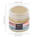 Miniatyrbild 1 av 2: 100 ml akrylfärg konstnärsmålning pigment konst hantverk målning ritning färg (brons)
