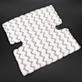 Miniatyrbild 5 av 8: Ersättningsdynor för Shark Steam Pocket Mop, Mikrofibermaterial Återanvändbara Stark Vattenabsorption Repskydd Golvrengöringsdynor, Enkla