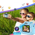 Miniatyrbild 5 av 7: Barnkamera för flickor pojkar, bärbar digitalkamera barn med 32G TF-kort, 1080P HD-kamera direktbildskamera barnleksak för barn Present 3