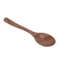 Miniatyrbild 3 av 8: 5 st träskedar Burr Free Robust Hållbar Lätt Värmebeständig Trä Mätssked Set för Gåvor HemBig Crimp Tail Spoon